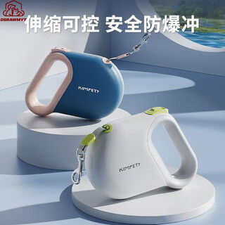 Dsrawmyt dog leash, dog leash, cat leash, small and medium-sized dog teddy corgi pet supplies