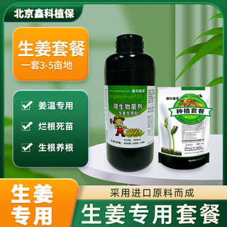 Xinke plant protection ginger planting special package black bottle rooting and nurturing to prevent and control ginger warm rotten roots and dead roots 05 5 sets (1 set free)