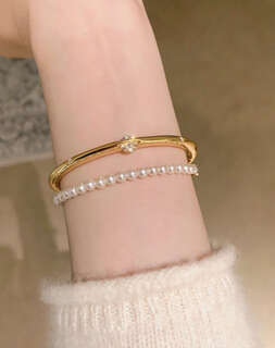 Iosniosns925 sterling silver medieval style fortune-telling planet rotating bracelet ring light luxury new ring bracelet gold bracelet (sterling silver + high carbon diamond) 16.5cm