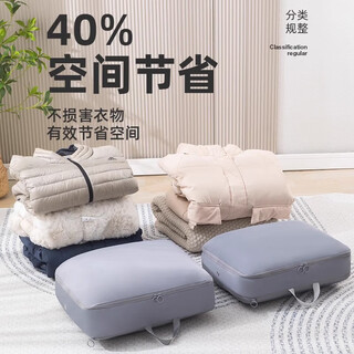 Home katei story japanese travel storage bag moving packing bag compression bag clothing portable organizing bag luggage clothing down jacket