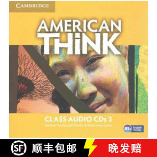 剑桥中学教材美英 American Think Level 3 Class Audio CDs 课堂CD含3张光盘