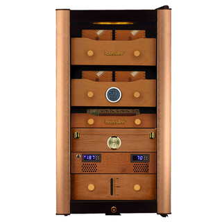 Roussillon roussillon cigar cabinet constant temperature and humidity home cigar cabinet cigar cabinet customized 840h rose gold melted edition 84l exclusive edition