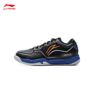 Li ning (li-ning) youth badminton shoes 2025 new products close to the ground flying jr competition training children's sports shoes non-slip and comfortable aytv002-2 black 34 (210mm) 3