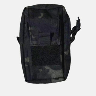 Oeing outdoor mountaineering bag shoulder strap hanging bag waist bag shoulder shoulder small accessories edc storage mobile phone bag can be worn cross-body molle black cp