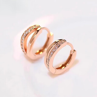 18k gold rose gold earrings au750 discount store removed the cabinet and found the leakage 18k gold earrings outlets rose gold earrings