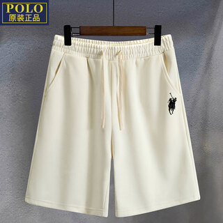 Polo sport american ralph lauren summer thin youth elastic loose shorts elastic band three-quarter pants casual pants men 777-shorts-q1 apricot 3xl recommended 170-190jin jin equals 0.5 kg