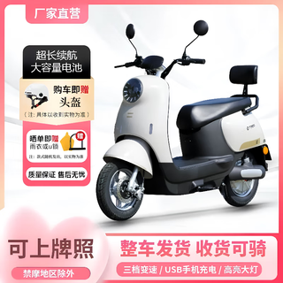 Feiye 20% subsidy for the new national standard electric car xiaoguiwang 72v adult long-range battery car electric motorcycle high-grade gray 60v20a 5 batteries + standard configuration