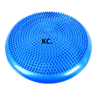 Kaooseen balance mat yoga massage cushion soft cushion thickened balance training ball children's balance disk rehabilitation training air cushion blue