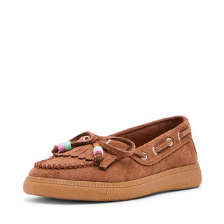 Steve madden girls shoes girls krisp moccasin cognac multi cognac various colors 13 kids