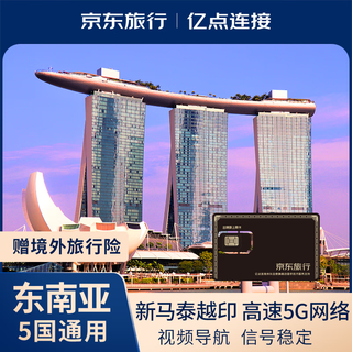 Singapore, malaysia, thailand, vietnam, and indonesia internet card data card 5-day unlimited data high-speed 5g