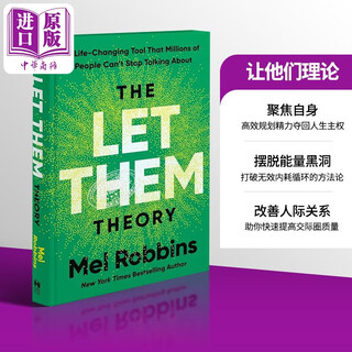 让他们理论 改变生活的技巧 数百万人津津乐道 The Let Them Theory 英文原版 Mel Robbins 梅尔 罗宾斯