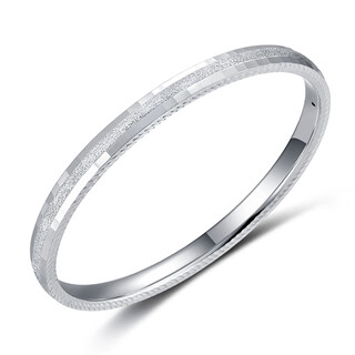 Gsung's new pt950 platinum bracelet for women, platinum baby's breath royal concubine bracelet, solid closed round nail sand bracelet, calculated based on the gold price in the store on the day