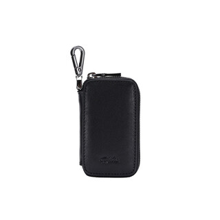 沙驰秋冬新款男款钥匙包头层牛皮高级感【节日礼物】送爱人 黑色 均码