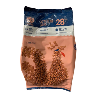 Huangchi huangzi cat food 500g individually packed, universal for adult cats and kittens throughout cat stage, chicken supplement huangzi cat food 500g x 5 bags