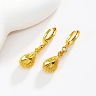 Rsrddy old phoenix earrings gold drop earrings gold store 999 earrings fashionable women's earrings 18k gold 4.7g