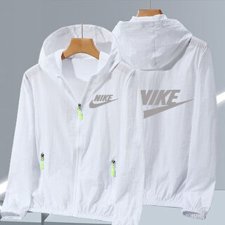 Nba vibe-nike sun protection clothing summer thin men's and women's sun protection clothing skin clothing fishing clothing slim outer tops nike-white (front and back printing) xl nike-xl 110-125jin jin equals 0.5 kg
