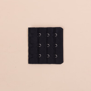 Xia.wa.zhi.show bra extension buckle, bra extension buckle, bra buckle, back buckle, bra extension buckle, black, four-row buckle