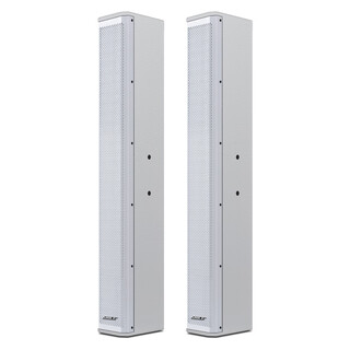 Shile bx-408 white high-end conference speaker wall-mounted sound column multi-functional exhibition hall large conference 150w passive speaker pair