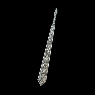 Van ocean annora jewelry diy restoration qing dynasty fuzhou three knives and three hairpins ancient style hairpins hanfu hairpins tibetan silver sword hairpins