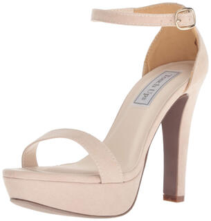 Touch upsups women's mary heeled sandals beige 5