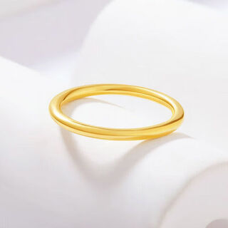 Hanjin palace pure gold 999 pure gold ring sansheng iii ring for men and women gold-plated valentine's day gift (pure gold 999) no. 10 ring 1g