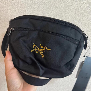 Arc'teryx (arc teryx) arcteryx mantis12 outdoor men's and women's water-repellent waist bag crossbody bag mantis1/black gold authenticity guarantee