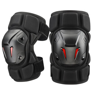 Acefurther motorcycle protective gear, four-season motorcycle riding, anti-fall protection, knee and elbow protection, rider leg protection, electric bike riding, windproof and warm, knee pads two-piece set k5