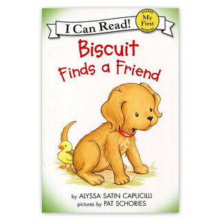 小饼干狗系列：Biscuit Finds a Friend 进口原版英文绘本  小学教辅
