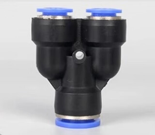Zhuocheng pneumatic trachea plastic tee joint py8