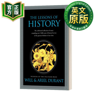 历史的教训 英文原版 The Lessons Of History 英文版 进口英语原版书籍 9781439149959