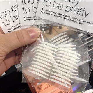 Too cool for school korea too cool for school double sided transparent double eyelid stickers 22 pairs 1 pack