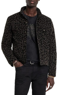 John varvatos men's tobi trucker shoes black 44