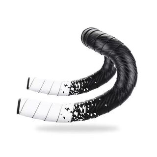 Lilang road rider glue bicycle gradient bar belt shock absorption sweat absorbent handle non-slip dead flying bend bar strap carbon pattern white