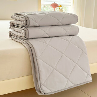 仟礼源公司国庆中秋节开业活动小礼品实用送客户礼品定制宣传广告伴手礼 山灰【十床起送礼盒】 100*150cm（颜色随机发）