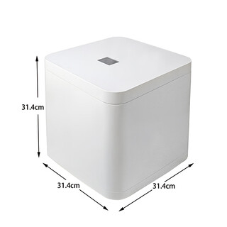 Wen yijia customized kitchen waste disposer wet waste kitchen food waste drying, crushing and grinding household compost machine white 3.3l capacity high version hqd-314 (220