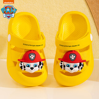 Paw patrol paw patrol sandals children's summer indoor crocs baby non-slip beach shoes boys and girls 2-5 years old red maomao 3684 16 inner length cm