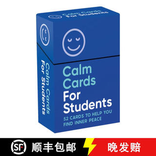 【2-3周达】Calm Cards for Students: 52 Cards and Booklet to Help You Find Inner Peace