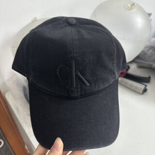Ck denim ck baseball cap fashionable men and women versatile alphabet new face revealing korean style small peaked cap embroidered wear denim ck baseball cap fashion men and women versatile alphabet new style