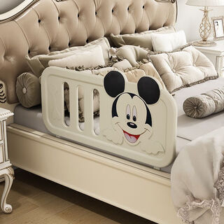 Taoniwu bed fence baby anti-fall guardrail baby bed side guardrail one side one side and one side fence anti-falling artifact piece of qiqi style 100*50cm single-sided imported environmentally friendly pe + height adjustable + do not choose the bed type