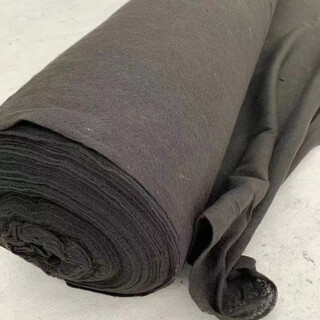 Runhuanian good water permeability geotextile gardening water permeable white non-woven water filter flower box for vegetable planting polyester non-woven (black 150g) 1 meter wide 10 meters long