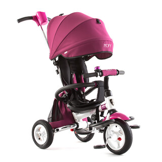 Xiaohuzi new product baby tricycle bicycle folding seat children's tricycle push stroller t300--6 models daiwei purple