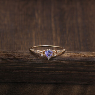 Yadige nojess 23rd christmas limited new model 925 sterling silver natural tanzanite jewelry set earrings necklace ring natural tanzanite ring no. 10