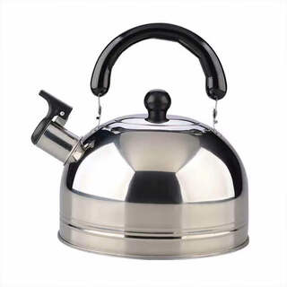 Fancychic new stainless steel mini pot induction cooker kettle outdoor kettle travel gas stove european style extra thick style 2000ml