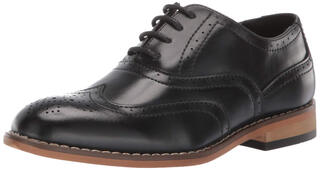 Stacy adamsstacy adams boys,dunbar oxford shoes little and big kid, black black 13.5 big kid