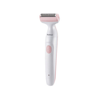 Kemei (kemei) kemei epilator km-113 whole body washable usb fast charging hair removal device underarm private parts all pink and white