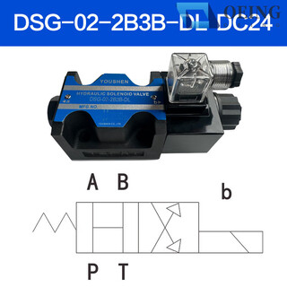 Hydraulic valve solenoid directional valve dsg-02/03-3c2 3c4 3c6 single-head valve double-head valve solenoid valve dsg-02-2b3b-dl-dc24v