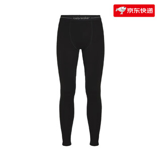 Merino men's and women's 300 erinofine half-zip suit warm outdoor skiing men's-black-trousers m