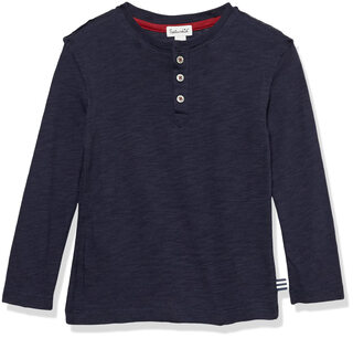 Splendid little boys infant long sleeve shirt, navy navy 4t