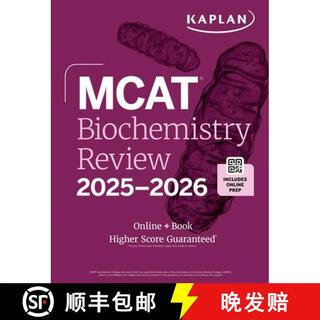3-4 weeks up mcat biochemistry review 2025-2026 online + book