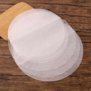 Meikejie disposable steamer cloth non-woven steamer mat non-stick rice steamer cloth steamed bun steamer mat 30 pieces diameter 26 cm